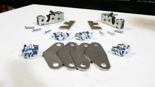 Tube Door Kit, Door Latches, Hinge Plates