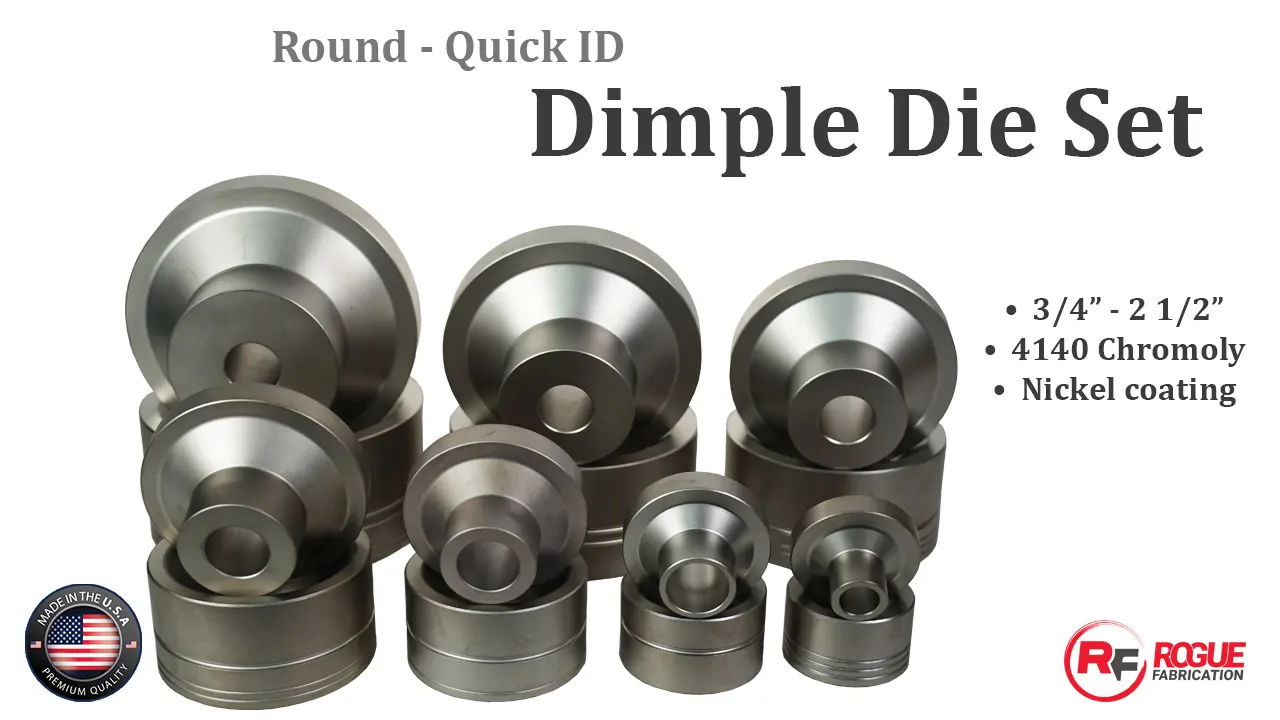 Round Dimple Die Quick Id Website Photo