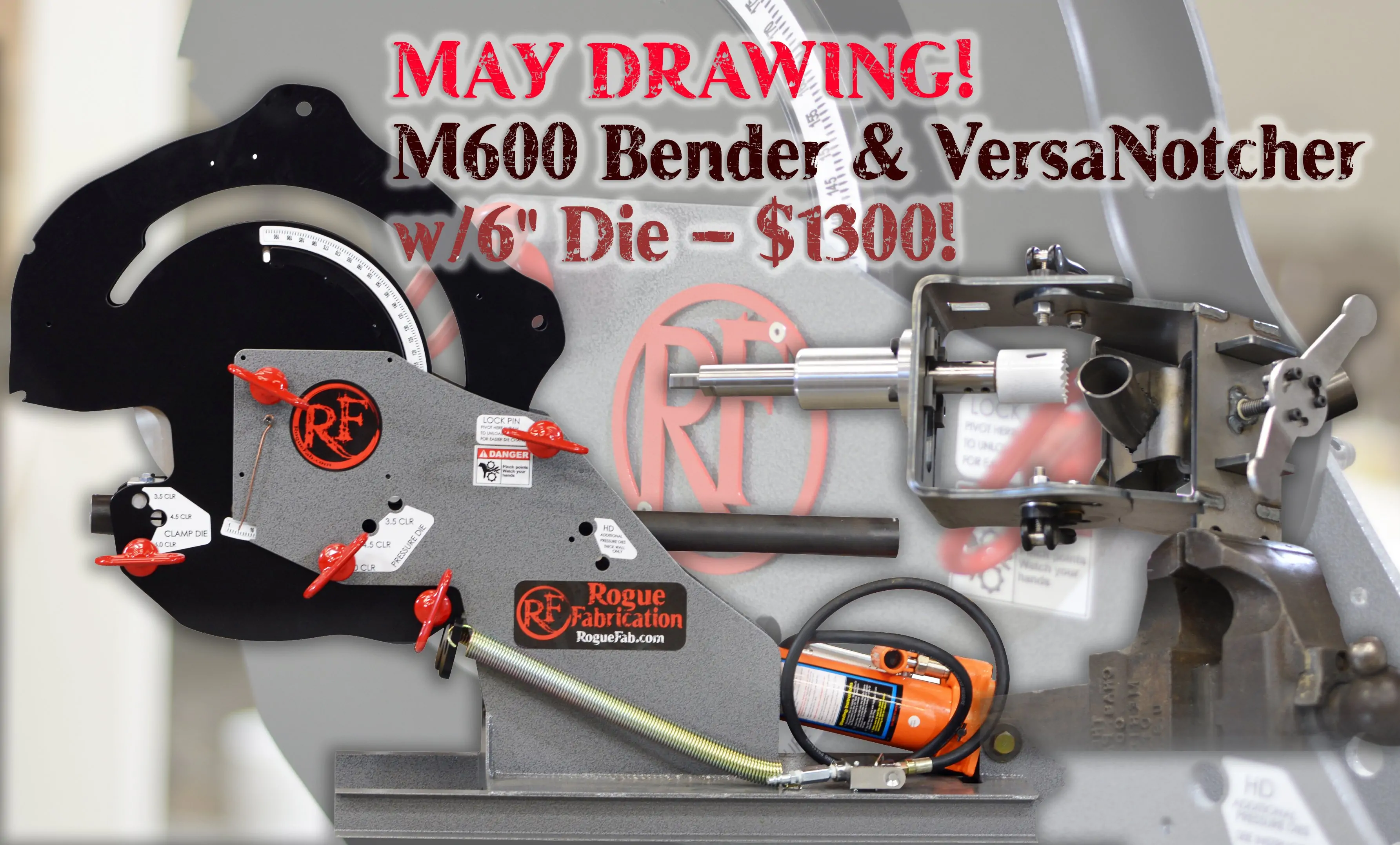 Bender notcher combo giveaway MAY 2019