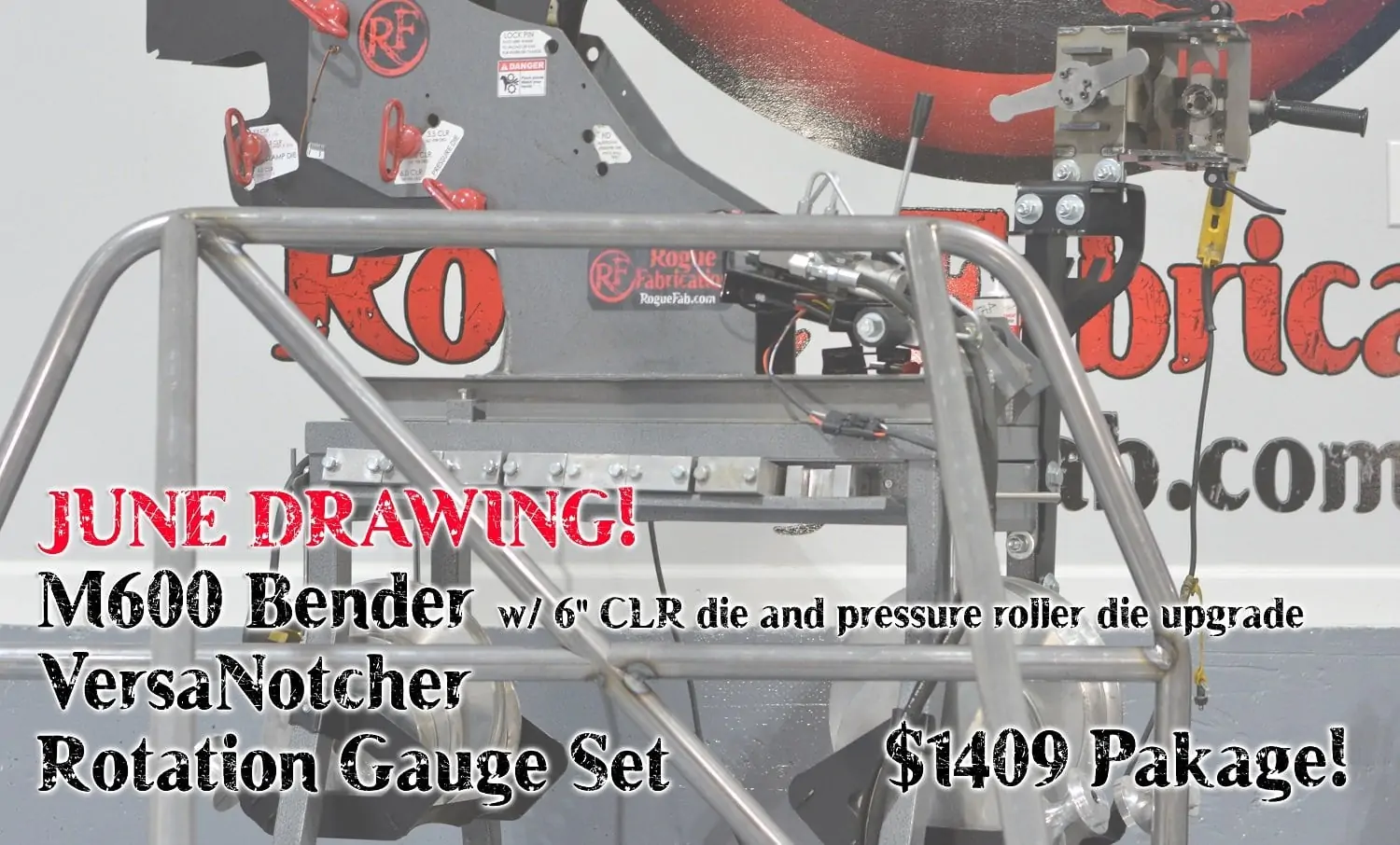 June 2019 Drawing - $1409 Bender/Notcher Package