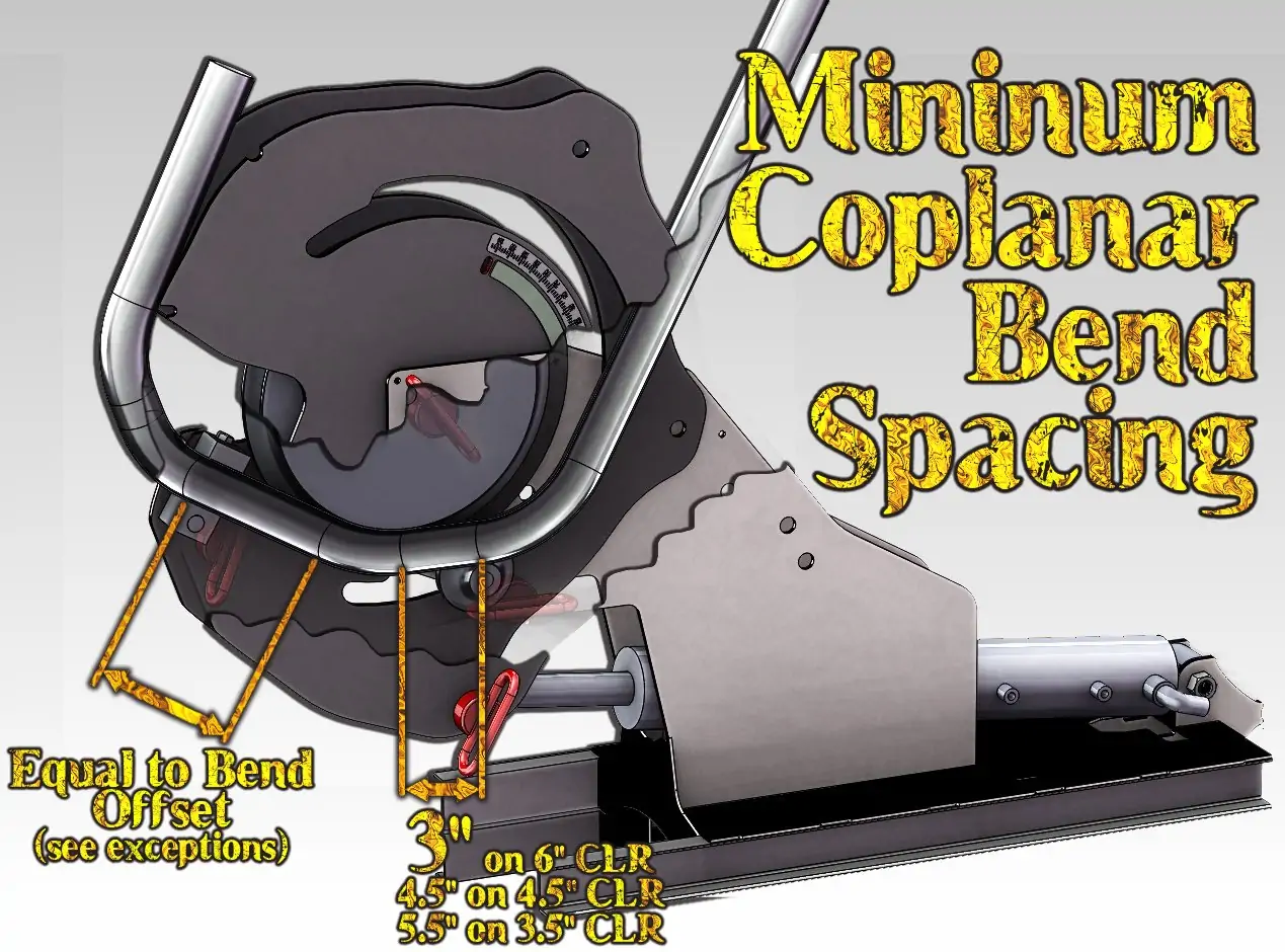 Minimum Coplanar Bend Spacing