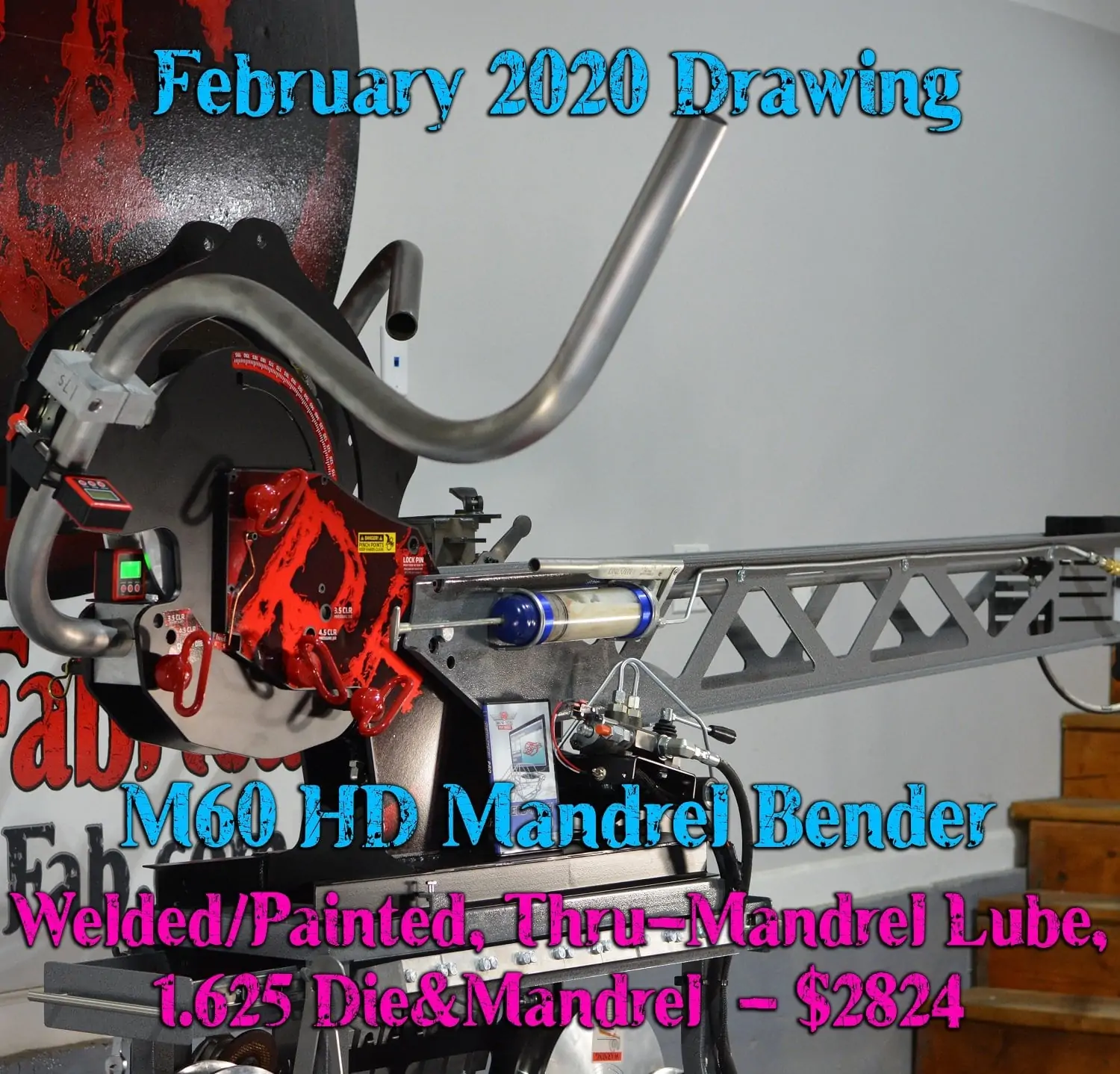 February 2020 Drawing - MANDREL BENDER!