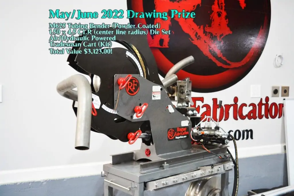 May/June 2022 RogueFab Sweepstakes Drawing!