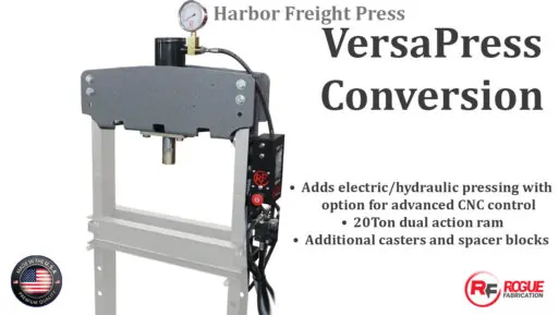 Harbor Freight Press Conversion Website Photo